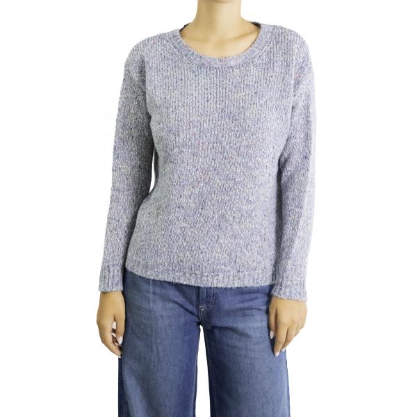 Maglia girocollo multicolor 